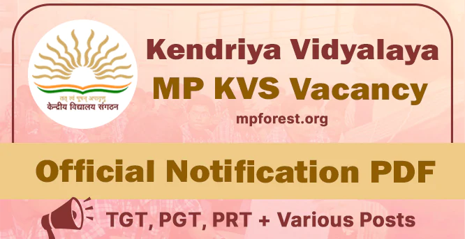 MP KVS Vacancy 2023