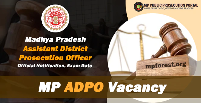 MP ADPO Vacancy Details